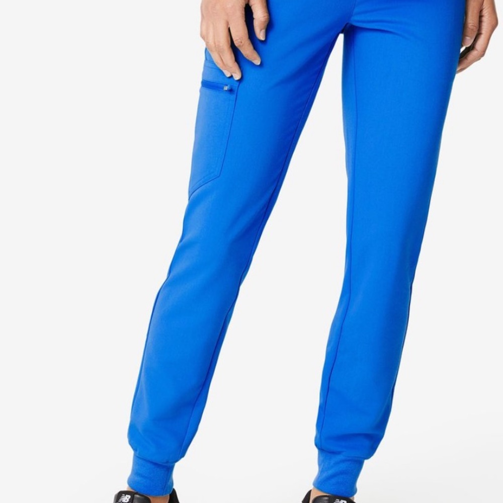 Figs Royal Blue Medium Petite Joggers